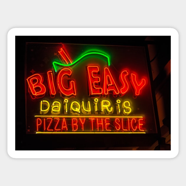 Big Easy in Neon Sticker by jforno